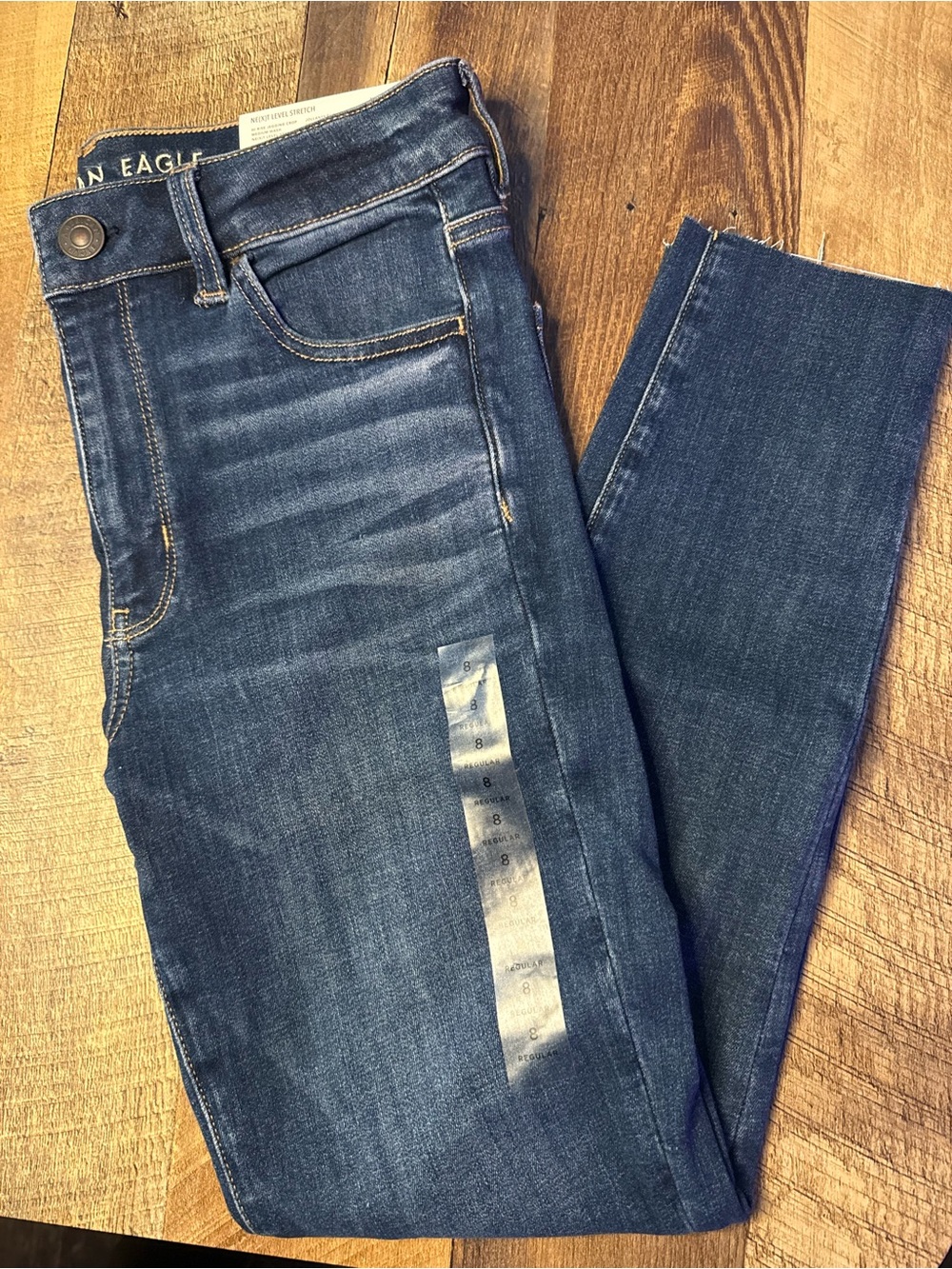 NWT AE High-Rise Stretch Jegging Crops